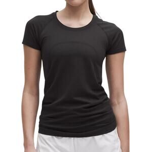 Lululemon Swiftly Tech Short Sleeve 2.0 NWT Black Size 4 Performance Top